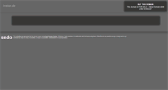 Desktop Screenshot of instor.de